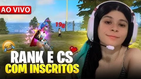 FREE FIRE ❤️BR RANK 🔥CS RANQUEADA A TODO VAPOR SALA 🔥#garenafreefire #freefire #fflive #garena #ff