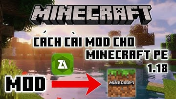 🔥Cách cài Mod, Addon, Shader+Texture pack cho Minecraft PE 1.18+ _ 1.19+