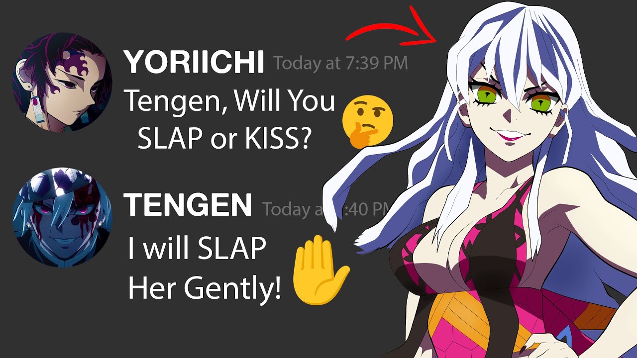 If Upper Moons and Hashiras Plays SLAP or KISS... Yoriichi becomes the Game Master