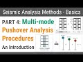 Part 4: Multi-mode Pushover Analysis Procedures - An Introduction