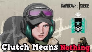 When The Clutch Means Nothing : Diamond Console - Ranked Highlights - Rainbow Six Siege