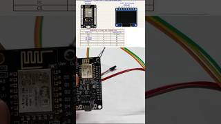 🤖 Robot Eyes Series Part 3 | NodeMCU ESP8266 + OLED Pin Connection #shorts #subscribe #like