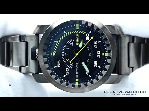 Hands On With The Men's Diesel Watch DZ1751 - YouTube