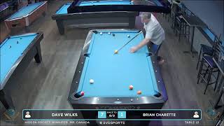 DAVE WILKS vs BRIAN CHARETTE - HIDDEN POCKET - TABLE 12 | EvoSports