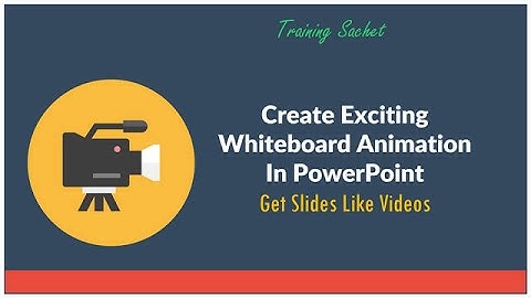 Intro to PowerPoint Whiteboard Video Animation Training Content