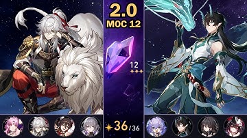 Jing Yuan & Dan Heng Imbibitor Lunae with Sparkle 2.0 MOC 12 | Honkai Star Rail