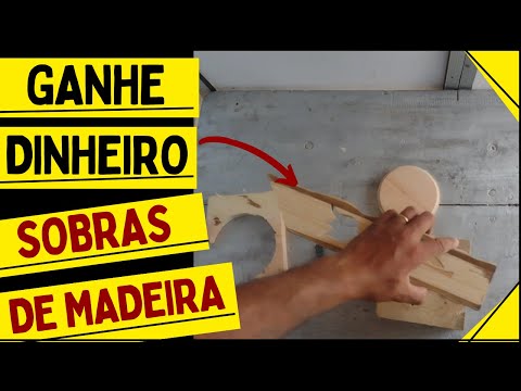 COMO GANHAR  DINHEIRO com SOBRAS de MADEIRA RENDA EXTRA