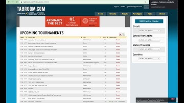 Tabroom Judging Guide
