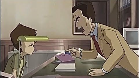 Code Lyoko-Voice over exercise- Ulrich argues with his Dad