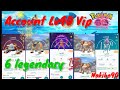 ‪Account Lv40 Vip - 6 Legendary 💯(Heatran,Terakion,Suicune,2Regirock,Deoxy) ||Nakibo90 ‬