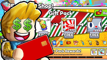 Spending $941,553 on FOREVER GIFT PACK in Pet Simulator 99!