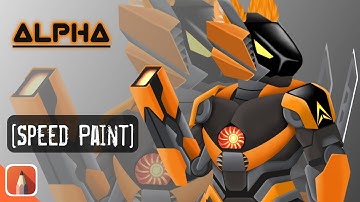 [SpeedPaint] Mecha Protogen (Alpha) - Autodesk Sketchbook