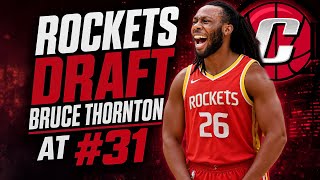 Rockets draft Ohio State guard Bruce Thornton | ClutchFans Live @clutchfansDOTnet