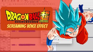 How To Do The Dragon Ball Super Screaming Echo Effect!! - Audacity Tutorial