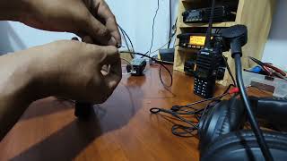 UBAH HEADSET JADI EXTRAMIC RIG YAESU