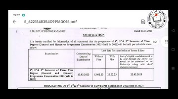 Tripura University Examination Schedule for 1st, 3rd & 5th Semester vs CUET 2023 Exam🔰 😥 | CUET PG |