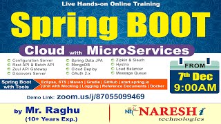 Spring Boot & MicroServices | Session-2 | by Mr. Raghu