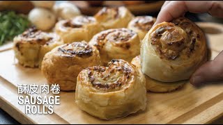 Sausage Rolls in Puff Pastry with Jamie Oliver