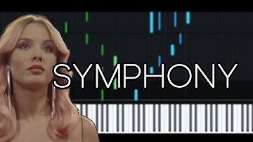 Clean Bandit FT. Zara Larsson - Symphony (Piano Tutorial)