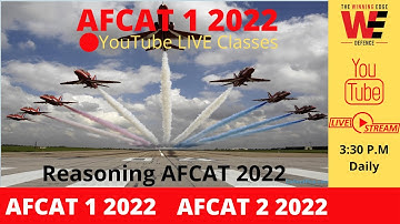 AFCAT 1 2022 Reasoning Preparation  | AFCAT 1 2022 Expected Questions || AFCAT 1 2022