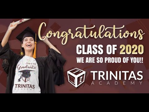 Trinitas Academy Senior Graduation Class of 2020