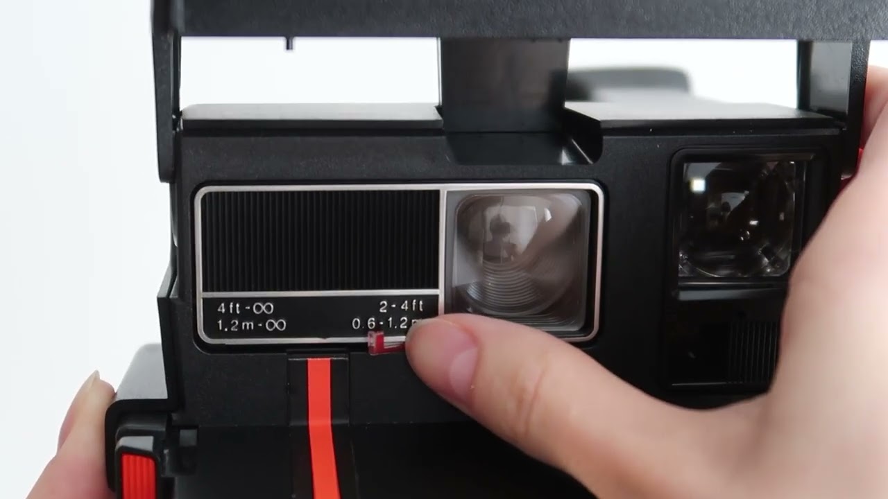 How to Use Polaroid One Step Flash Red Stripe | Vintage Instant
