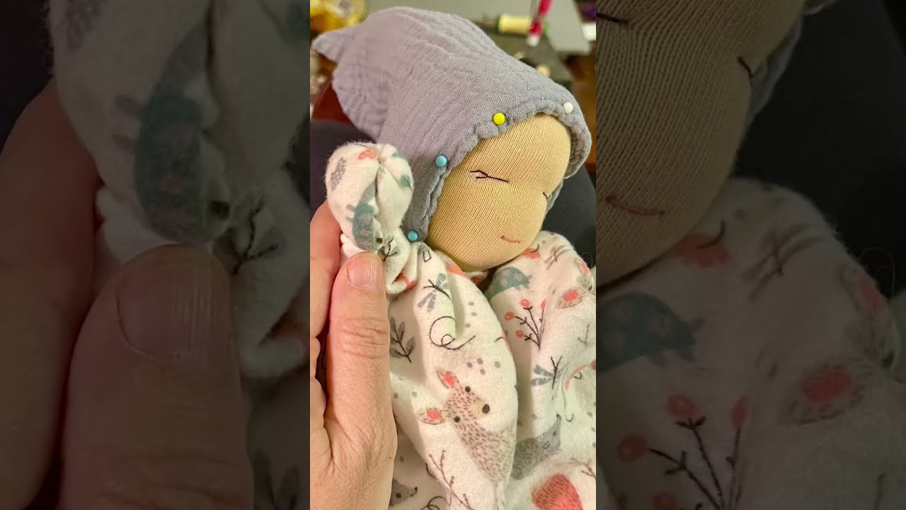 Waldorf blanket doll hotsell