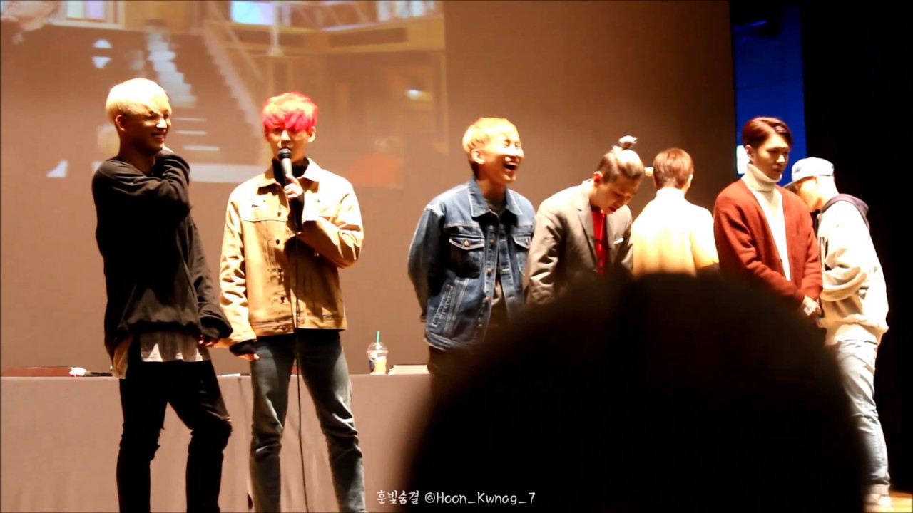 161109 비투비 종로 NEWMEN 팬싸 엔딩