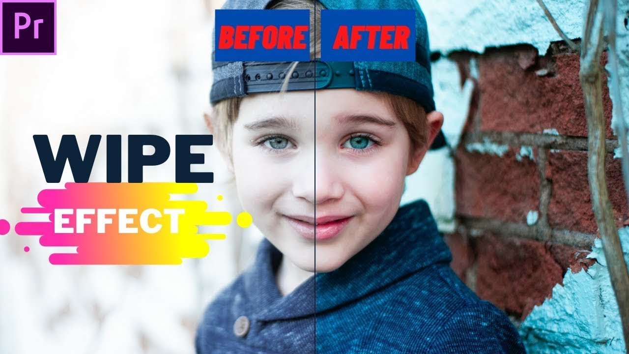 Create Before and After Wipe Transition Effect in Adobe Premiere Pro CC ...