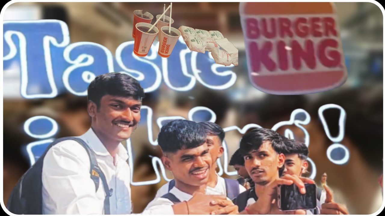 College karke Burger King Gaye 🍟 | Met a New Subscriber! ❤️