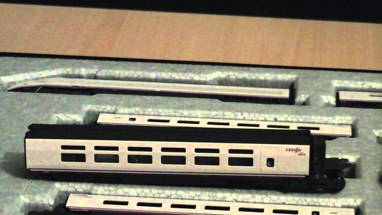 Kato Renfe AVE Series 100 N Scale (Escala N) Train Pack Review 