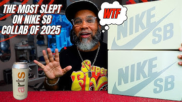THE MOST SLEPT ON NIKE SB COLLAB OF 2025 CAME WITH SPECIAL BOX BY MOON DUST AT STORE LAUNCH 🔥🔥🔥