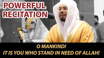 آیات آغازین سوره فاطر | شیخ یاسر دوسری