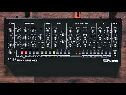 Roland SE-02 Analog Synthesizer (Designed by Studio Electronics