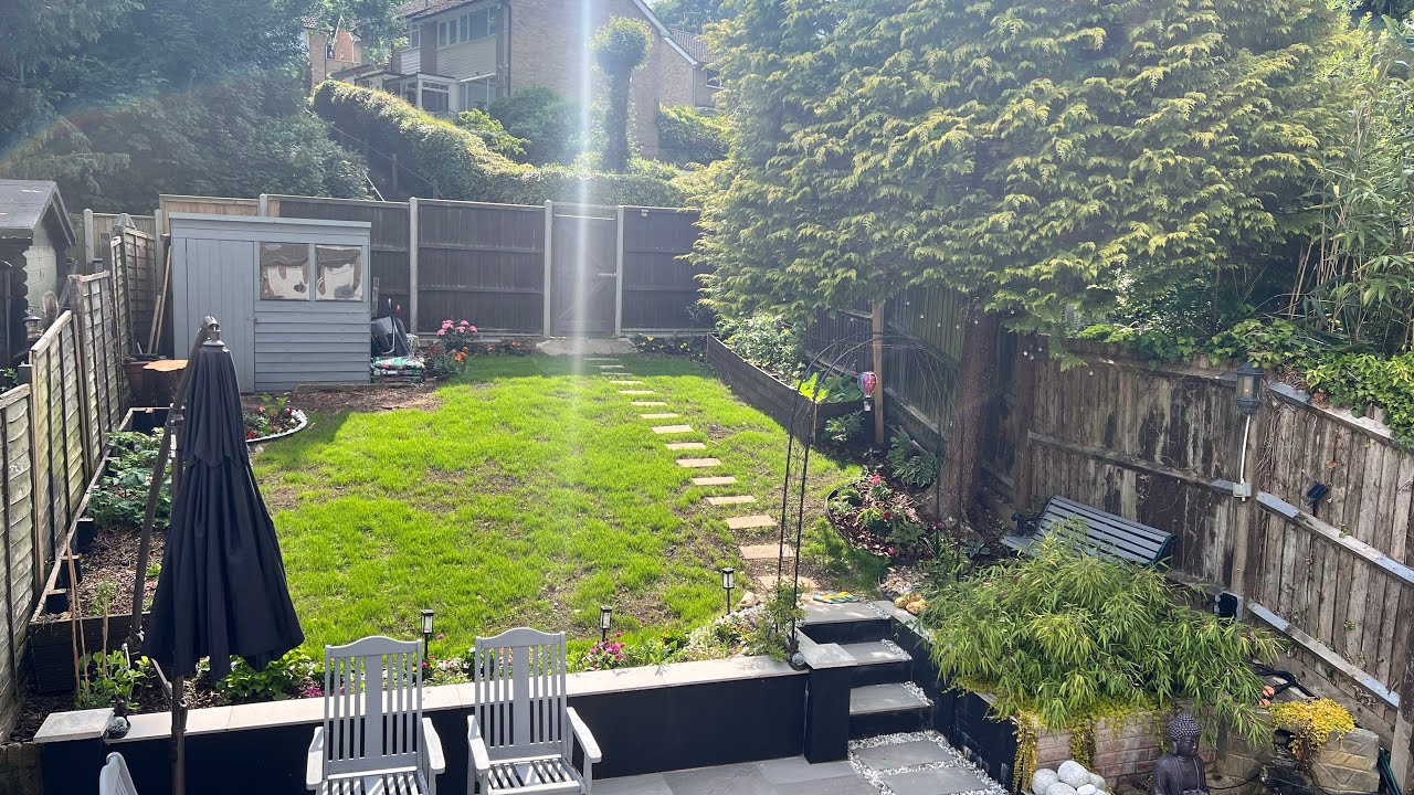 Backyard makeover in UK 🇬🇧 