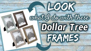 LOOK what I make with these DOLLAR TREE FRAMES | QUICK & EASY DIY screenshot 3