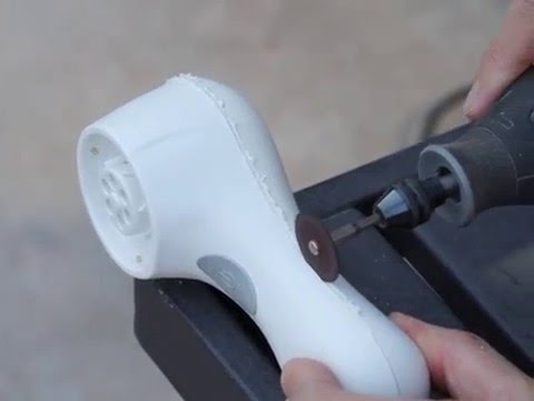 Clarisonic Mia Battery Replacement Part 3: Cutting With The Dremel Tool