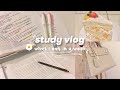 🍯 busy &amp; productive study vlog: exam cramming + what i eat in a week