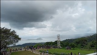 Tagatay view  Sunday time family bonding