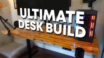 Building the Ultimate Sit-Stand Butcher Block Desk