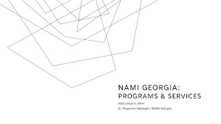 Introduction to National Alliance for Mental Illness (NAMI) Training