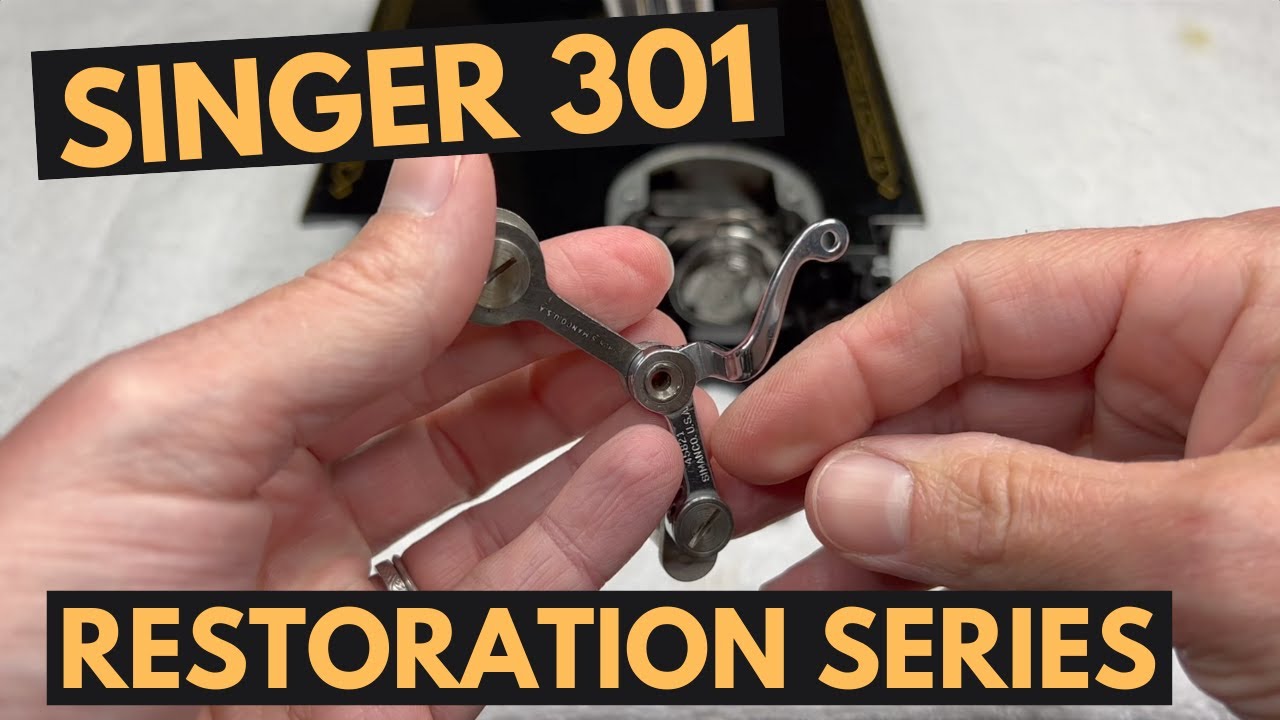 How to install the thread take up system on a Singer 301: Singer ...