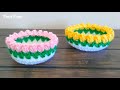 Crochet Tulip Basket I Crochet Flower Basket Tutorial