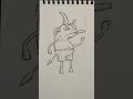 The Car Salesman Unicorn #funkidoodlerclub #inkdrawing #drawing #art #ink