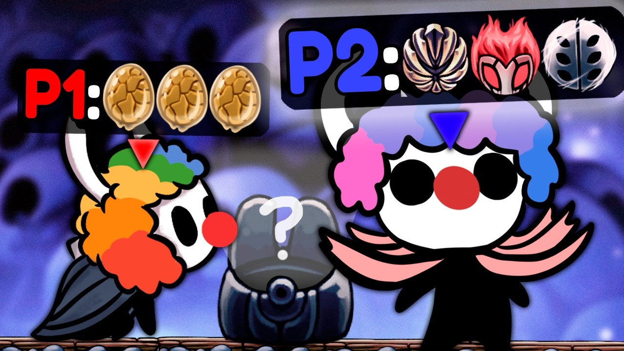 Hollow Knight MULTIJUGADOR pero TODO ES ALEATORIO