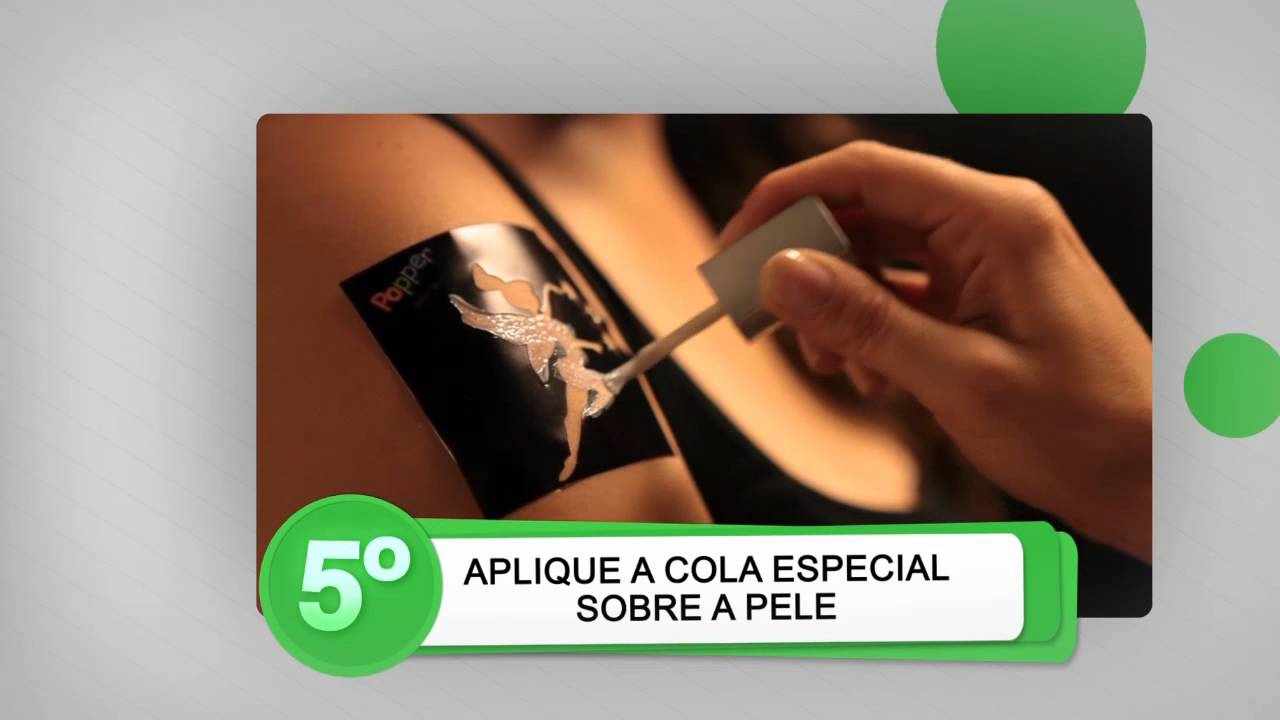 Glitter Tattoo Popper YouTube