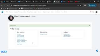 Learn to Moodle Profile Preferences