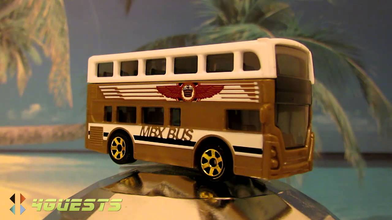 Matchbox Two Story Bus London Bus (Double Deck) Y0502 escala 1/64