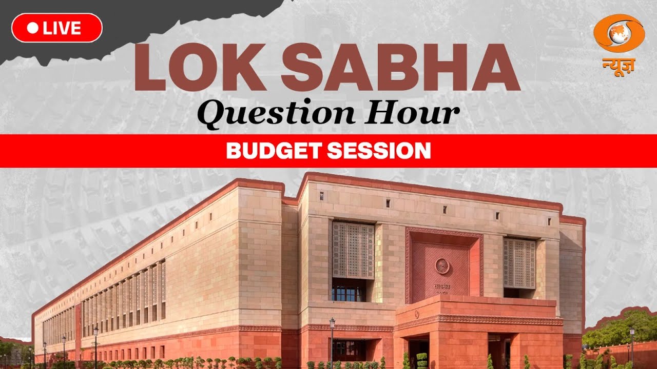 Lok Sabha LIVE | Parliament Budget Session | Question Hour | 6th February 2026