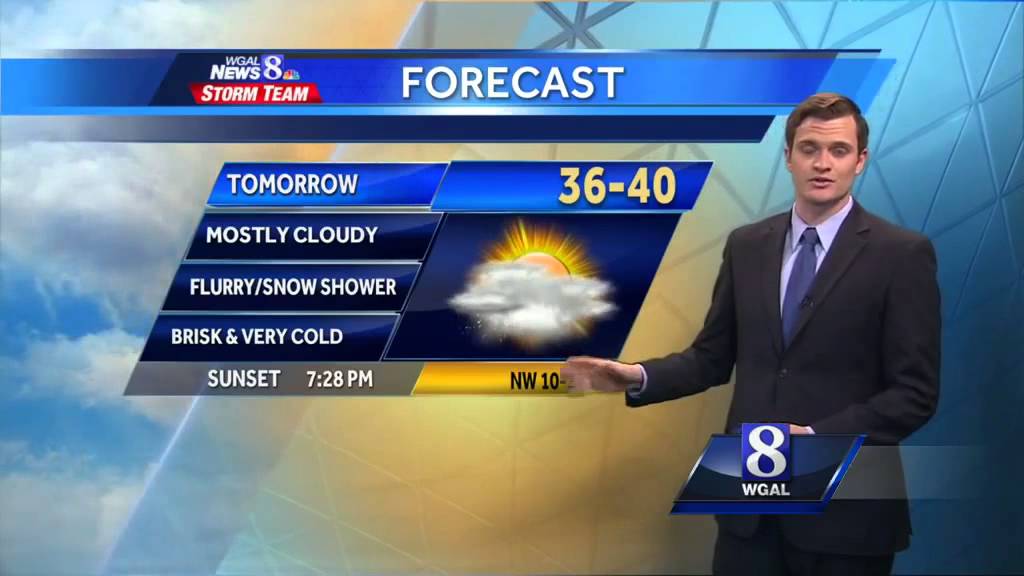 Flurries in the weekend forecast - YouTube
